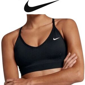 NWT Nike Dri-FIT Indy Sports Bra in Black Sz Small
